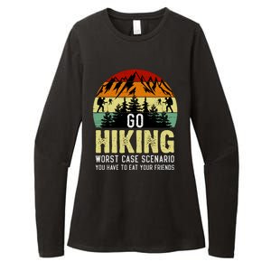 Funny Hiking Womens CVC Long Sleeve Shirt