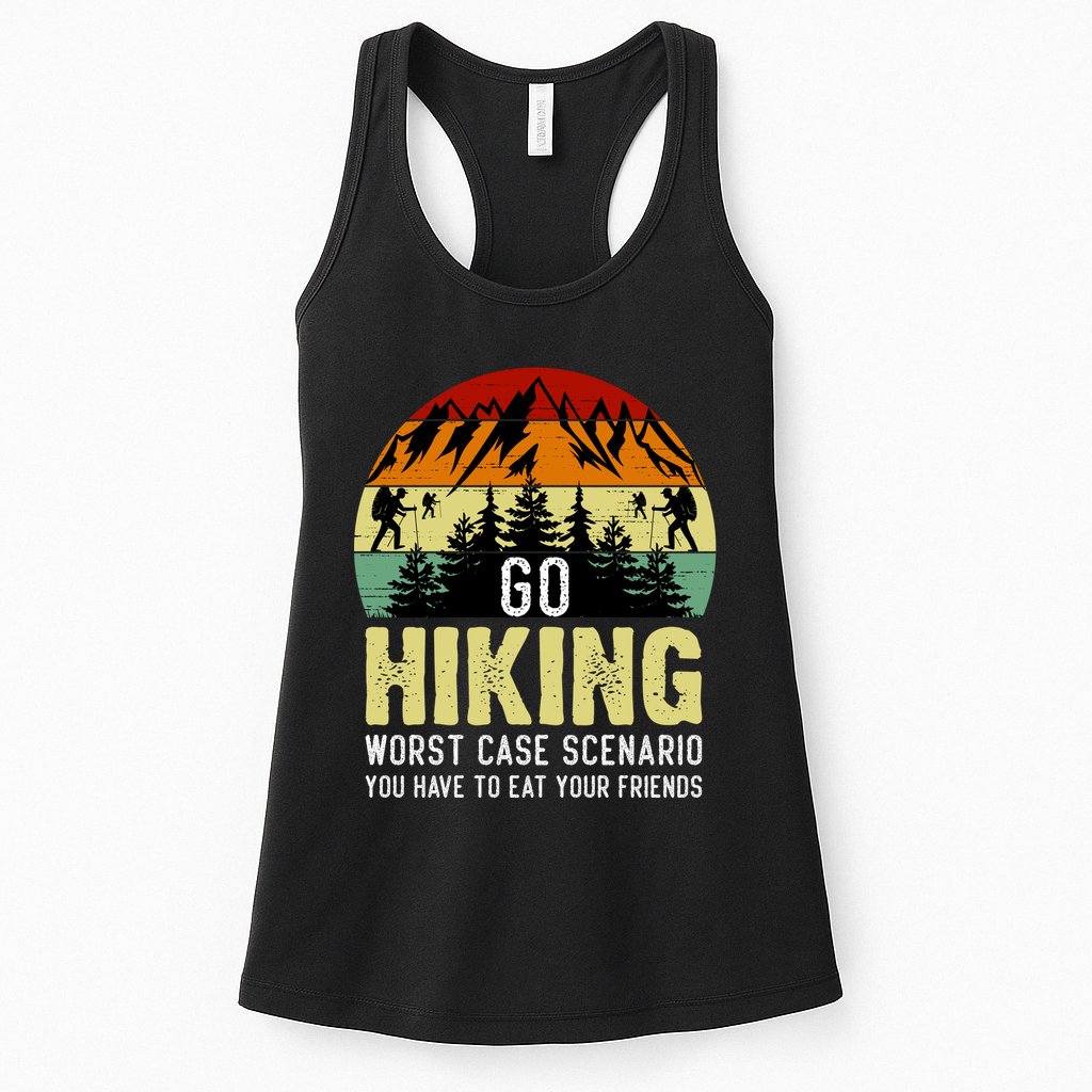Funny Hiking Womens Tank Top