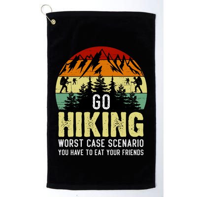 Funny Hiking Golf Towel
