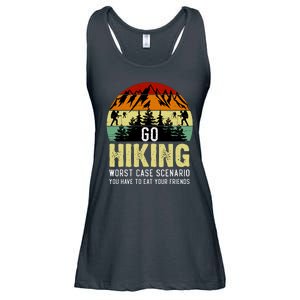 Funny Hiking Ladies Essential Flowy Tank