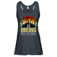 Funny Hiking Ladies Essential Flowy Tank