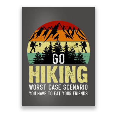 Funny Hiking Poster