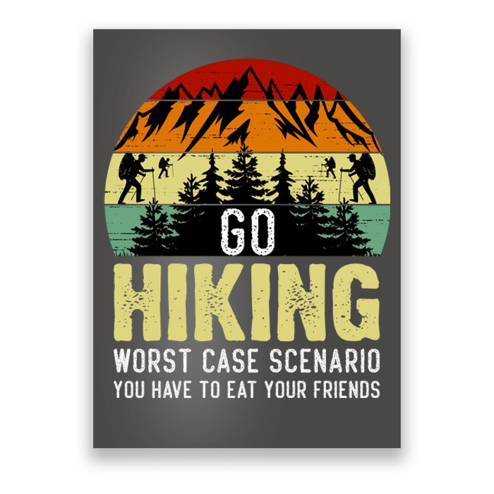 Funny Hiking Poster