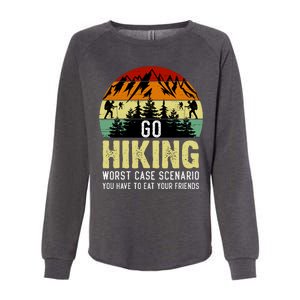 Funny Hiking Womens California Wash Sweatshirt