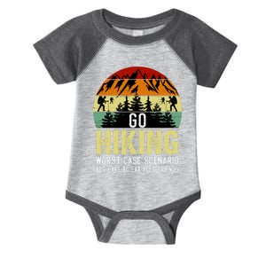 Funny Hiking Infant Baby Jersey Bodysuit