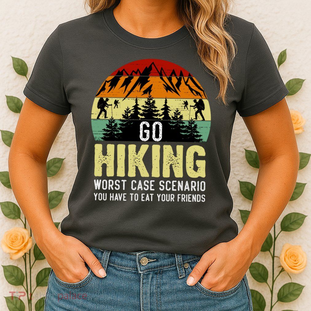 Funny Hiking Womens T-Shirt