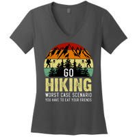 Funny Hiking Women's V-Neck T-Shirt