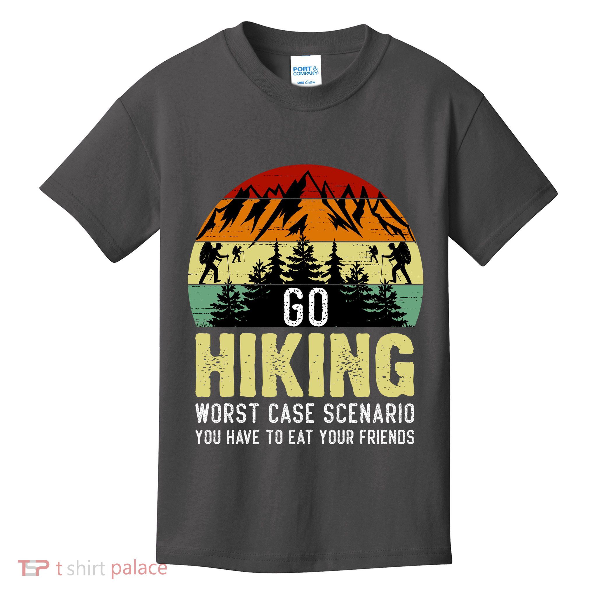 Funny Hiking Kids T-Shirt