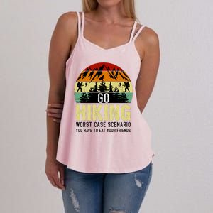 Funny Hiking Women's Strappy Tank