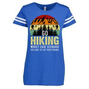 Funny Hiking Enza Ladies Jersey Football T-Shirt