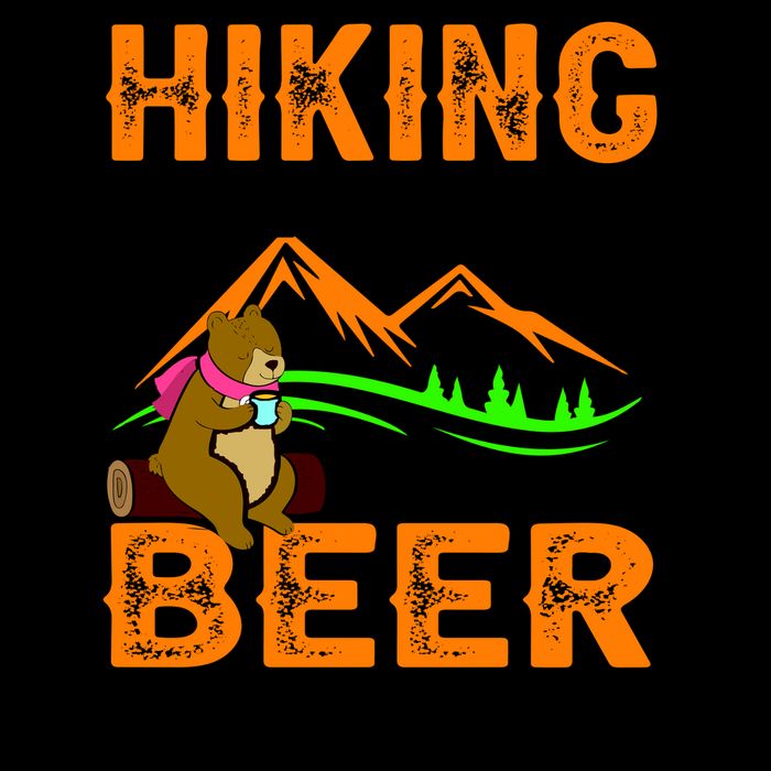 Funny Hiking Beer Solves Problems Mug