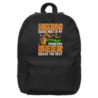 Funny Hiking Beer Solves Problems 16 in Basic Backpack