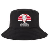 Funny Hippo I Want A Hippopotamus For Christmas Cool Comfort Performance Bucket Hat