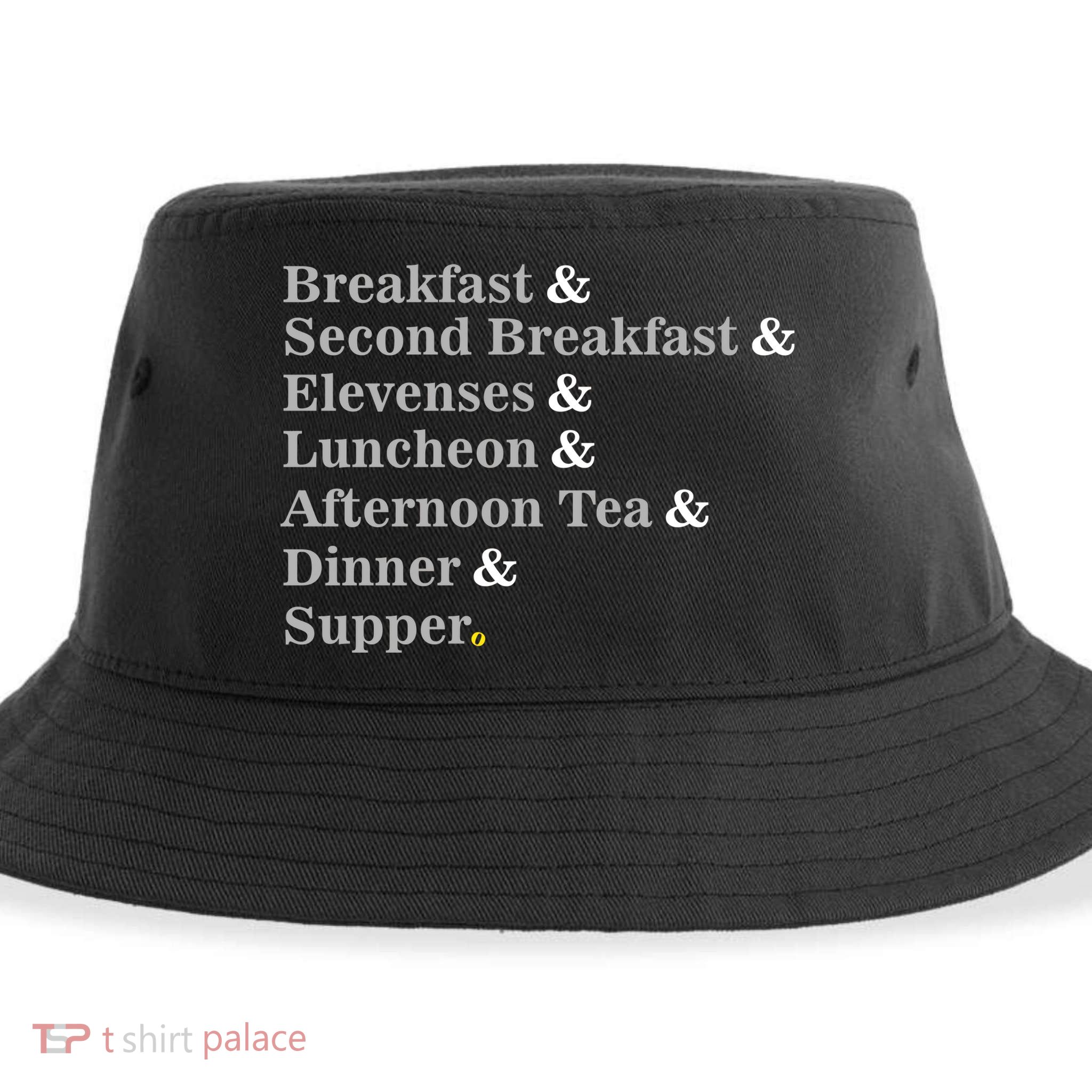 Funny Hobbit Meals Sustainable Bucket Hat