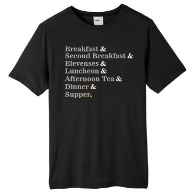 Funny Hobbit Meals Tall Fusion ChromaSoft Performance T-Shirt