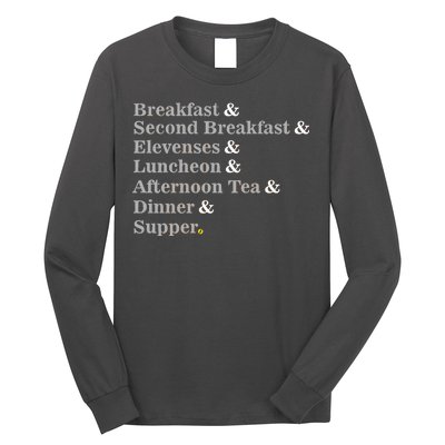 Funny Hobbit Meals Long Sleeve Shirt