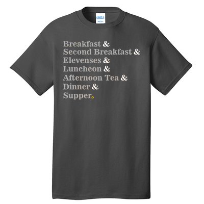 Funny Hobbit Meals Tall T-Shirt