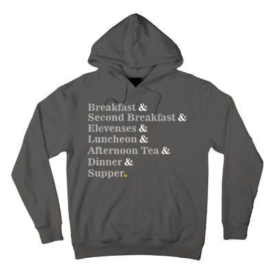 Funny Hobbit Meals Tall Hoodie