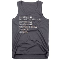 Funny Hobbit Meals Tank Top