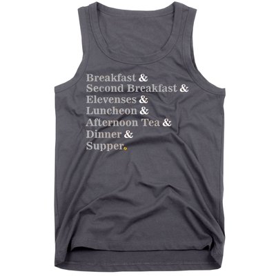 Funny Hobbit Meals Tank Top