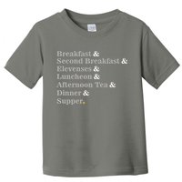Funny Hobbit Meals Toddler T-Shirt