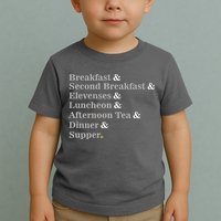 Funny Hobbit Meals Toddler T-Shirt
