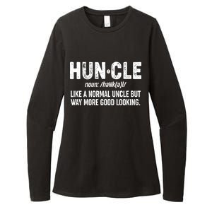 Funny HUNCLE Definition Womens CVC Long Sleeve Shirt