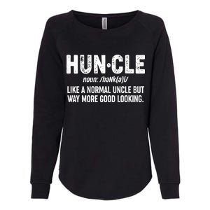 Funny HUNCLE Definition Womens California Wash Sweatshirt