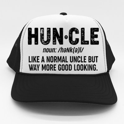 Funny HUNCLE Definition Trucker Hat