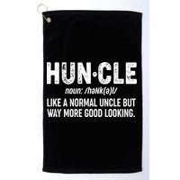 Funny HUNCLE Definition Golf Towel
