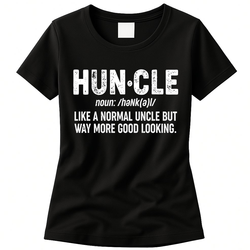 Funny HUNCLE Definition Womens T-Shirt
