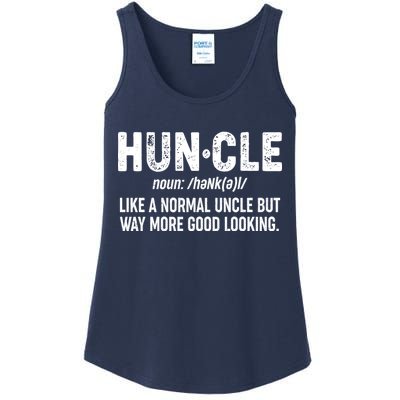 Funny HUNCLE Definition Ladies Essential Tank