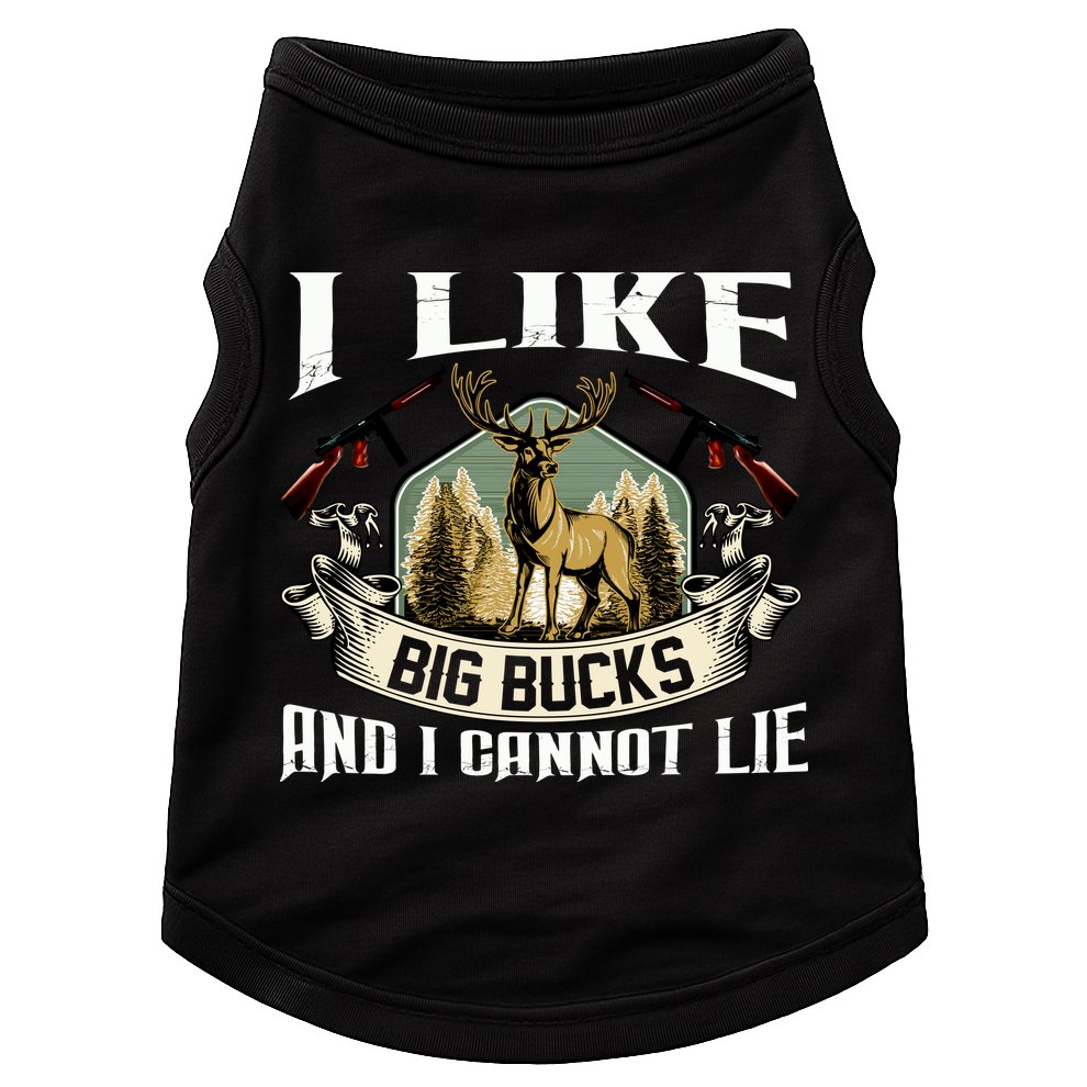 Funny Hunting Bucks Doggie Tank