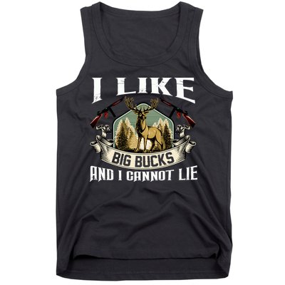 Funny Hunting Bucks Tank Top