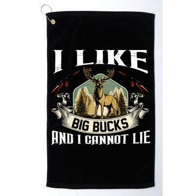 Funny Hunting Bucks Golf Towel