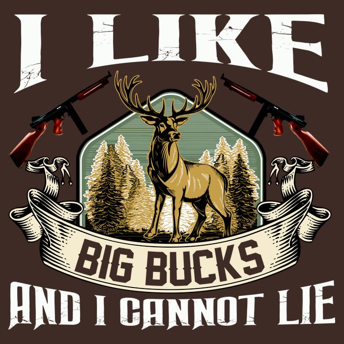 Funny Hunting Bucks Cooling Performance Crew T-Shirt