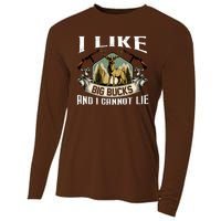 Funny Hunting Bucks Cooling Performance Long Sleeve Crew