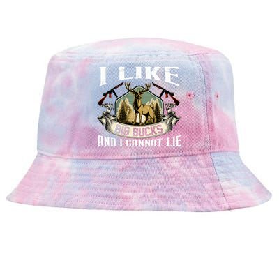 Funny Hunting Bucks Tie-Dyed Bucket Hat