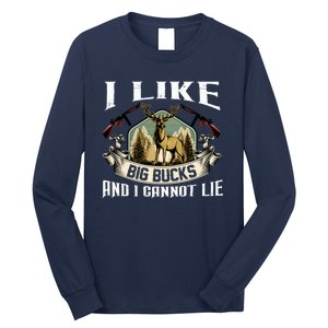 Funny Hunting Bucks Long Sleeve Shirt