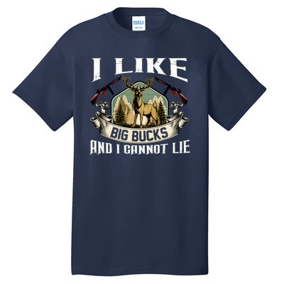 Funny Hunting Bucks Tall T-Shirt