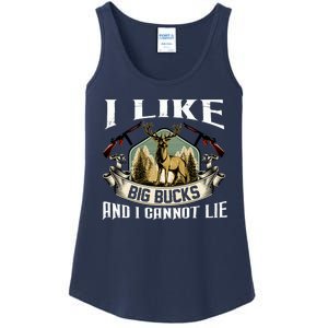 Funny Hunting Bucks Ladies Essential Tank