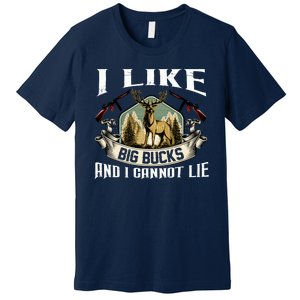 Funny Hunting Bucks Premium T-Shirt