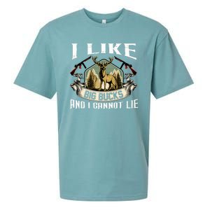 Funny Hunting Bucks Sueded Cloud Jersey T-Shirt