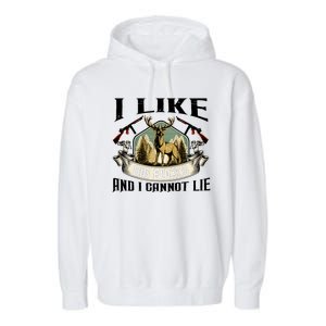 Funny Hunting Bucks Garment-Dyed Fleece Hoodie