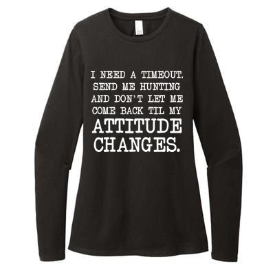 Funny Hunting Meme Womens CVC Long Sleeve Shirt