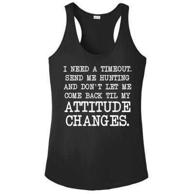 Funny Hunting Meme Ladies PosiCharge Competitor Racerback Tank