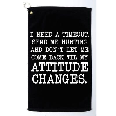 Funny Hunting Meme Golf Towel