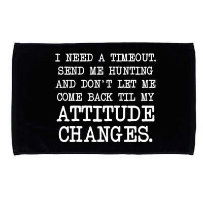 Funny Hunting Meme Microfiber Hand Towel