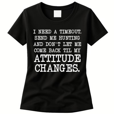 Funny Hunting Meme Womens T-Shirt
