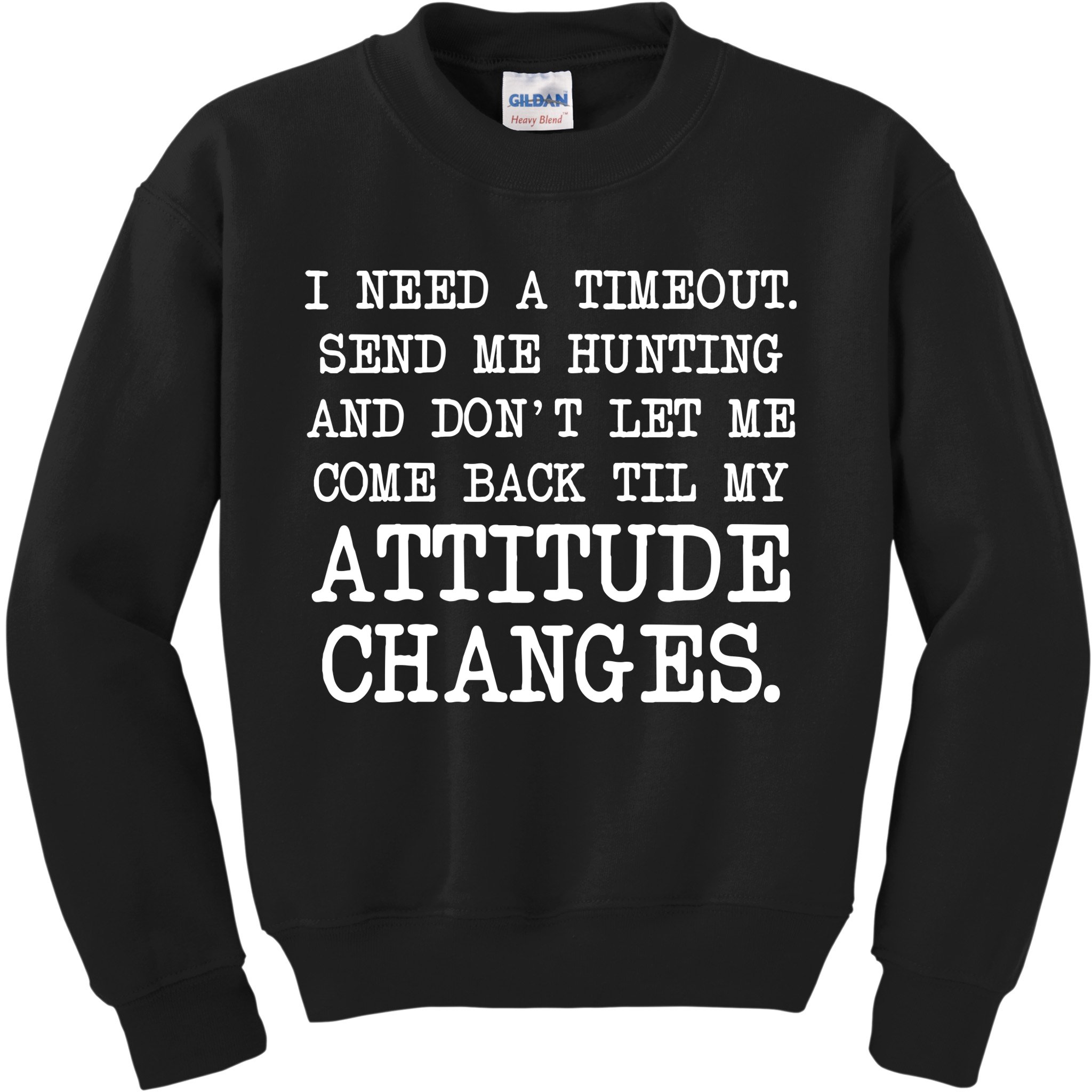Funny Hunting Meme Kids Sweatshirt